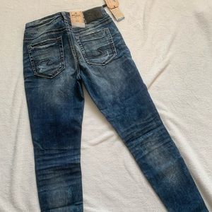 Silver Suki Mid Skinny Jeans